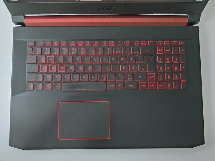 Ноутбук Acer Nitro 17 I5 9300H/GTX 1650/RAM 8GB/SSD 256+1TB/WIN 11 Б\В - Б/У - Фото 4 Ноутбук Acer Nitro 17 I5 9300H/GTX 1650/RAM 8GB/SSD 256+1TB/WIN 11 Б\В - Б/У - изображение 4