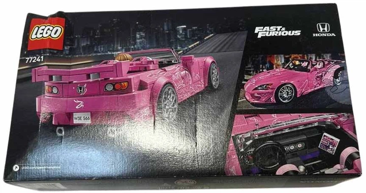 Klocki konstrukcyjne LEGO Speed Champions Honda S2000 z filmu Za szybcy, za wściekli 300 elementów (77241) (955555919243632) - Outlet - obraz 3