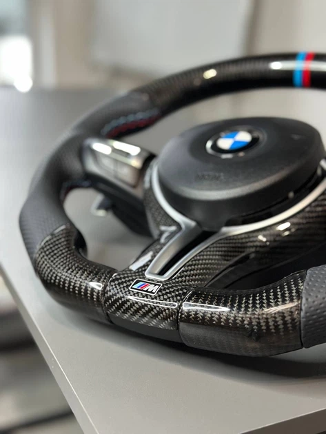 Карбоновий M Руль M Perfomance Кермо BMW F series Карбон F01 F02 F06 F07 F10 F11 F12 F13 - зображення 8
