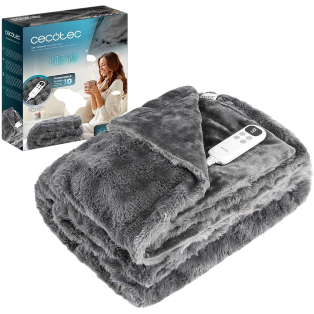 Электроодеяло Cecotec HeatConfort Noa (A01_EU01_115950) - Фото 1 Электроодеяло Cecotec HeatConfort Noa (A01_EU01_115950) - изображение 1