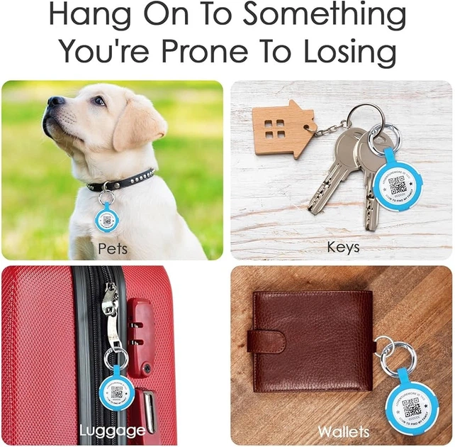 Розумний QR-брелок для тварин THINKPET Smart Tag Blue (без GPS-трекер) - Фото 7 Розумний QR-брелок для тварин THINKPET Smart Tag Blue (без GPS-трекер) - зображення 7