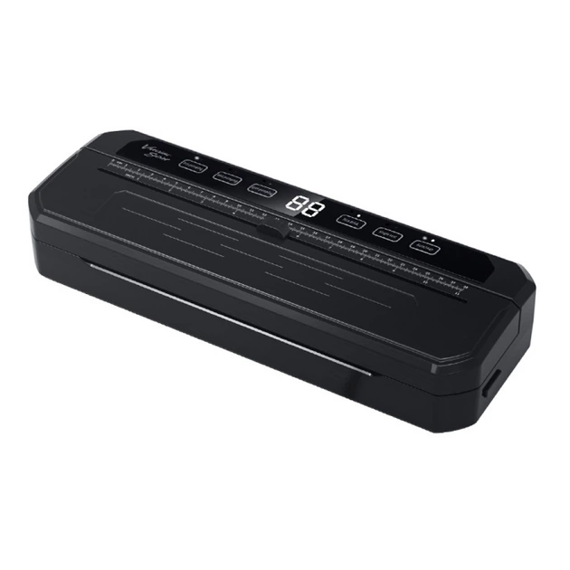 Вакуумний пакувальник сенсорний вакууматор для продуктів XH-878 Black - изображение 7