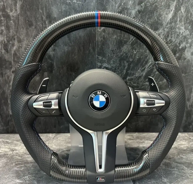 Карбонове M кермо M Perfomance Кермо BMW F series Карбон F01 F02 F06 F07 F10 F11 F12 F13 - зображення 2
