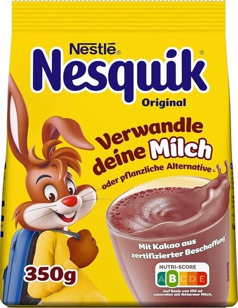 Какао Nestle Nesquik 350 г - Фото 1 Какао Nestle Nesquik 350 г - изображение 1