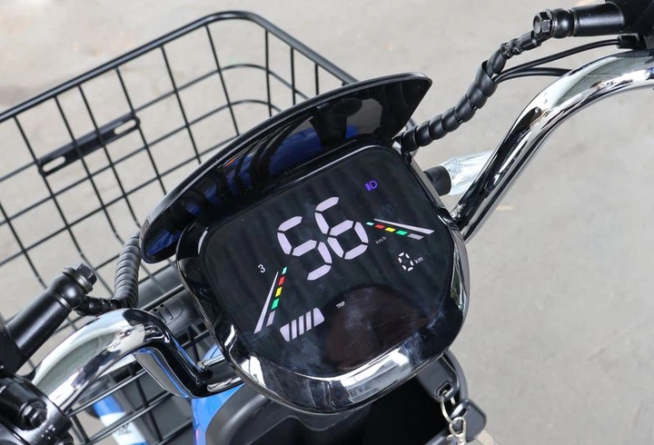 Электроскутер Maxxter RUNNER (Black-Blue) - изображение 10