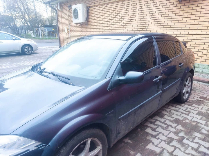 Ветровики Perflex Sport для Renault Megane II (2004-2009) - комплект из 4 штук - изображение 3
