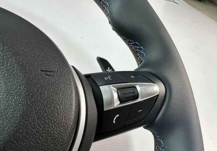 Кожаный M руль Руль M3 стиль BMW F series F01 F02 F06 F07 F10 F11 F12 F13 - изображение 9