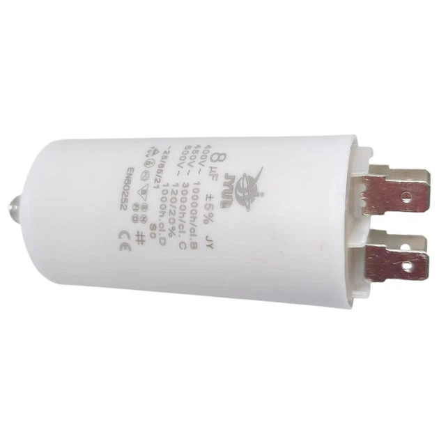 Конденсатор CBB-60 M 8 mkf 450 VAC (±5%) JYUL (болт+ клеммы) - изображение 2