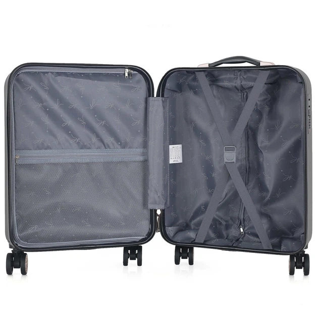Чемодан Semi Line 20" (S) Black (T5787-1) - изображение 6