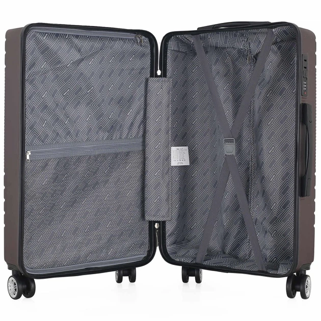 Чемодан Semi Line 24" (M) Brown (T5788-2) - изображение 6
