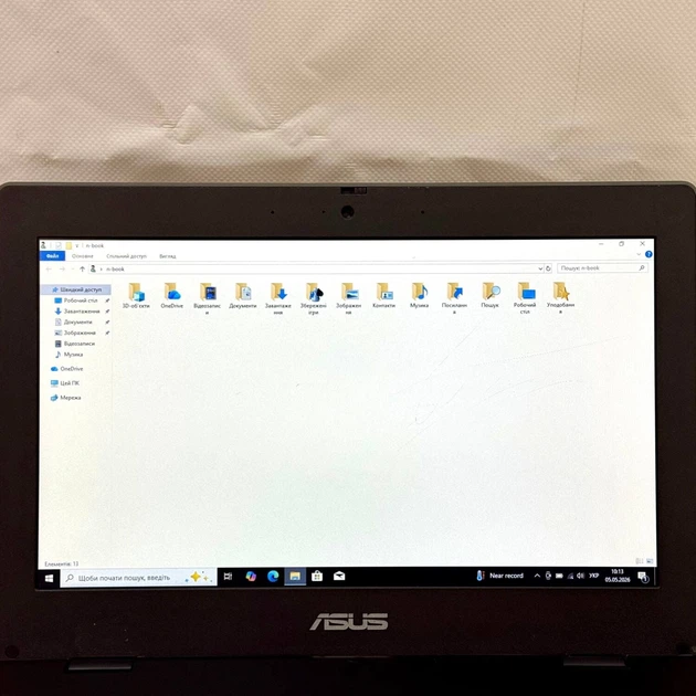 Нетбук Б-клаcc Asus BR1100CK / 11.6" (1366x768) TN / Intel Pentium Silver N6000 (4 ядра по 1.1 - 3.1 GHz) / 4 GB DDR3 / 128 GB SSD / Intel UHD Graphics / WebCam / Windows 10 Pro б/у - Фото 5 Нетбук Б-клаcc Asus BR1100CK / 11.6" (1366x768) TN / Intel Pentium Silver N6000 (4 ядра по 1.1 - 3.1 GHz) / 4 GB DDR3 / 128 GB SSD / Intel UHD Graphics / WebCam / Windows 10 Pro б/у - изображение 5