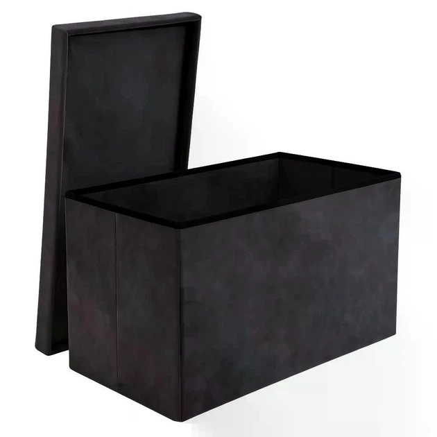 Оксамитовий пуф 76x38x38см Ruhhy 26130 - изображение 4