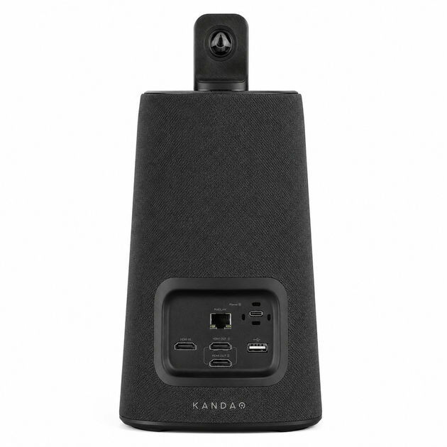 Камера для відеоконференцій Kandao Meeting Ultra Standard 4K HDR 360 градусів з автокадруванням (MT1002) - Фото 5 Камера для відеоконференцій Kandao Meeting Ultra Standard 4K HDR 360 градусів з автокадруванням (MT1002) - зображення 5