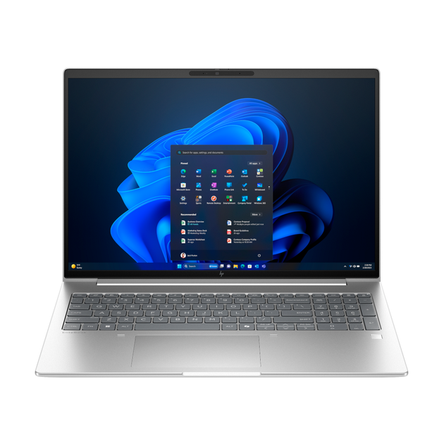 Ноутбук 16" HP EliteBook 6 G1a AMD Ryzen 5 230 16GB 512GB SSD Radeon 760M W11 Pro Pike Silver (BD5P5AW) - зображення 2