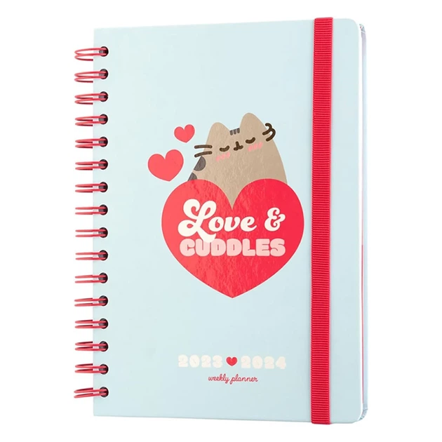 Календарь планер недельный Pusheen 2023/2024 Purrfect Love 14.8x21 см (AEESVA52308) - Фото 1 Календарь планер недельный Pusheen 2023/2024 Purrfect Love 14.8x21 см (AEESVA52308) - изображение 1