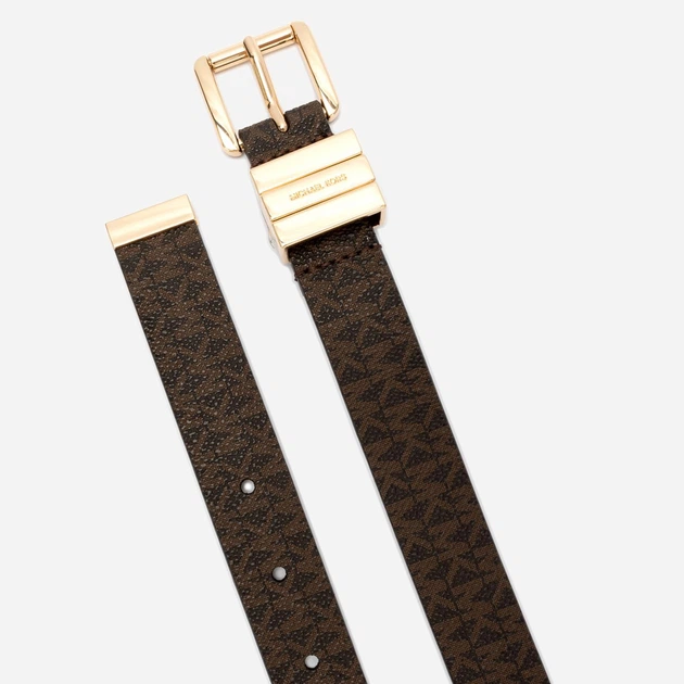 Ремінь жіночий Michael Kors 237288926 M (101.5 см) Коричневий (1160295590) - Фото 4 Ремінь жіночий Michael Kors 237288926 M (101.5 см) Коричневий (1160295590) - зображення 4