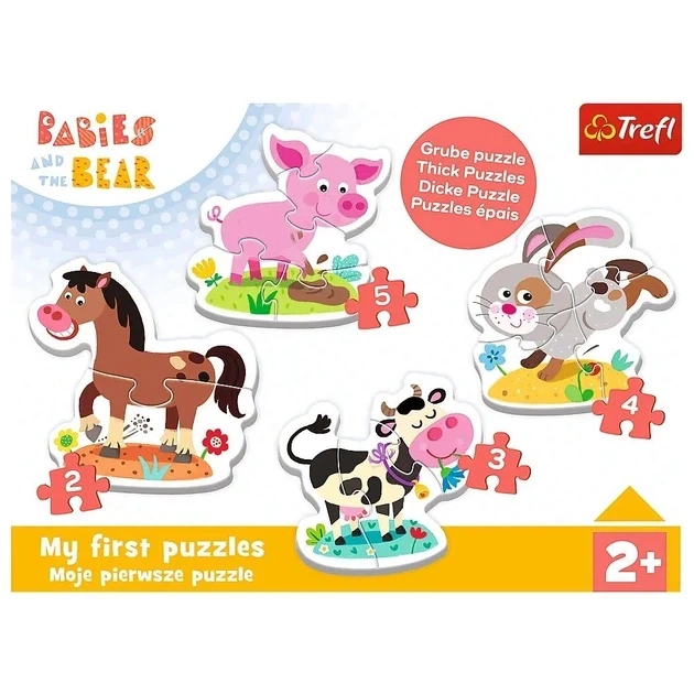Пазлы Trefl Baby Classic На ферме Trefl - Фото 4 Пазлы Trefl Baby Classic На ферме Trefl - изображение 4