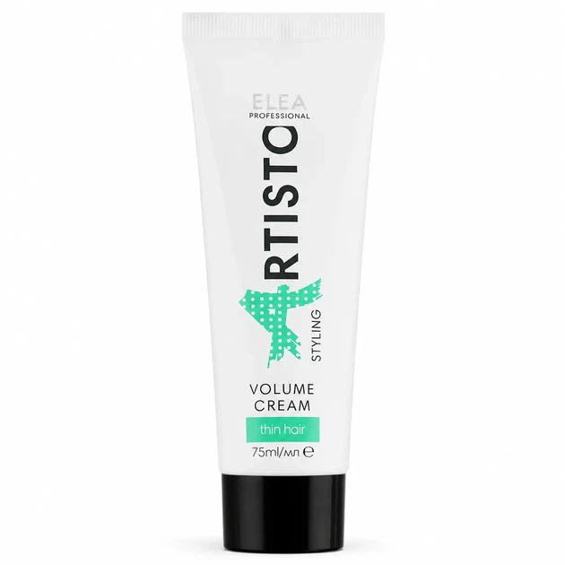 Крем-гель для объема и плотности волос Elea Professional Artisto Volume Cream 75 мл - Фото 1 Крем-гель для объема и плотности волос Elea Professional Artisto Volume Cream 75 мл - изображение 1