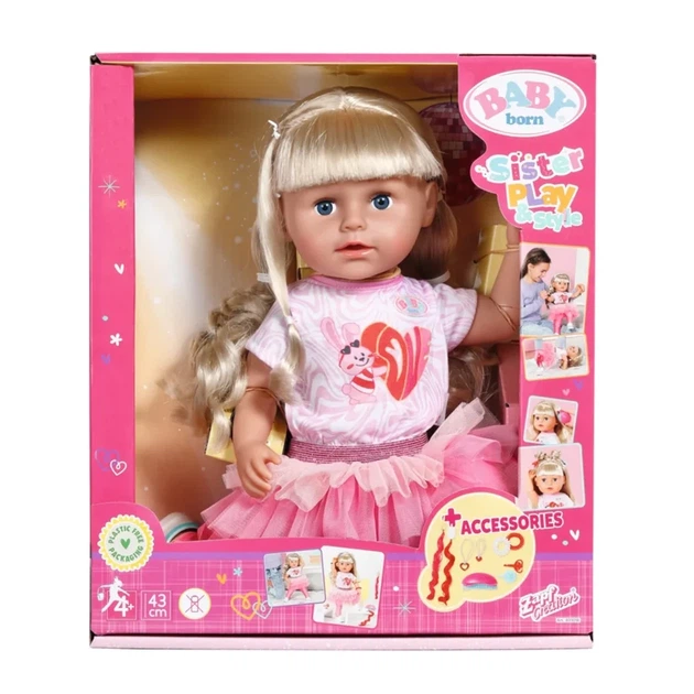 Лялька Baby Born Стильна сестричка 43 см (833018) - зображення 11