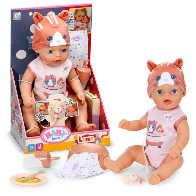 Лялька Baby Born Лена у костюмі котика 36 см (839560) - зображення 2