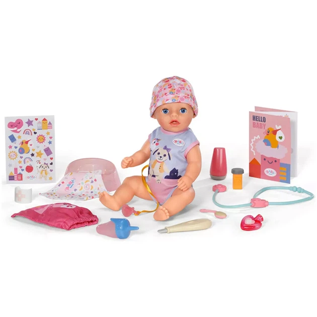 Кукла Baby Born Лена у врача 36 см (840467) - изображение 2