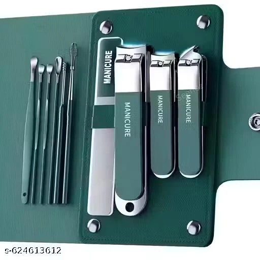 Маникюрно-педикюрный набор Nail Clipper Set AND 5630 10 в 1 в футляре - изображение 6