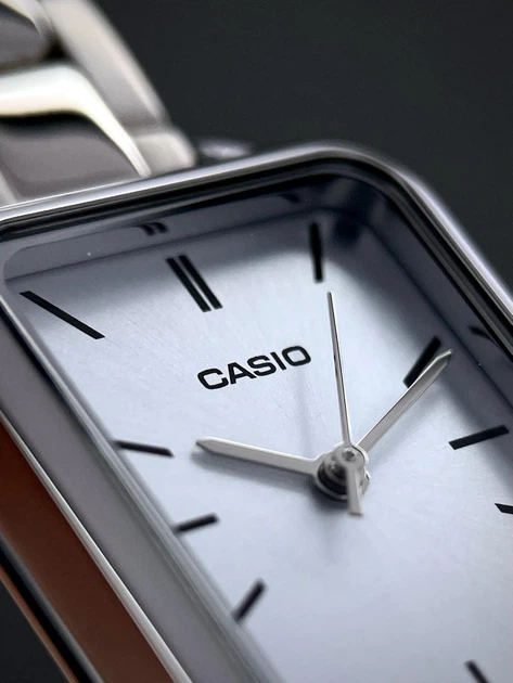 Жіночий наручний годинник Casio LTP-V009D-2E сріблястий - зображення 6