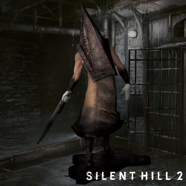 Фигурка KONAMI Пирамидоголовый Pyramid Head Silent Hill 2 Сайлент Хилл 2 23 см - Фото 1 Фигурка KONAMI Пирамидоголовый Pyramid Head Silent Hill 2 Сайлент Хилл 2 23 см - изображение 1