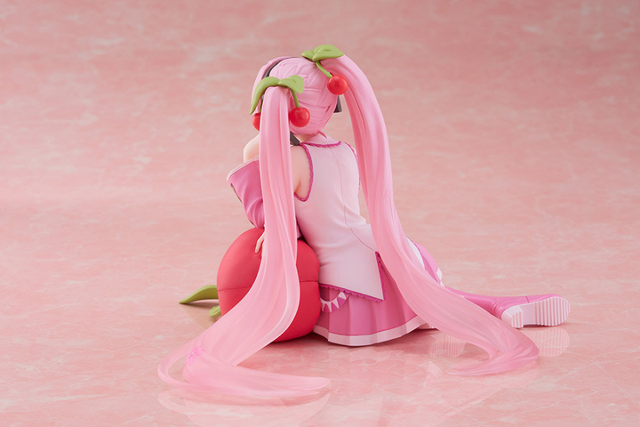 Фигурка аниме TAITO Сакура Мику Sakura Miku Desktop Cute Cherry Cushion Vocaloid 13 см - изображение 7