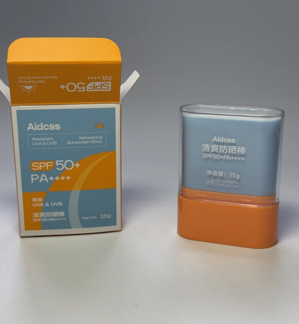 Солнцезащитный сток Aidcss SPF 50+ PA++++ для лица и тела, защита от UVA/UVB - Фото 2 Солнцезащитный сток Aidcss SPF 50+ PA++++ для лица и тела, защита от UVA/UVB - изображение 2