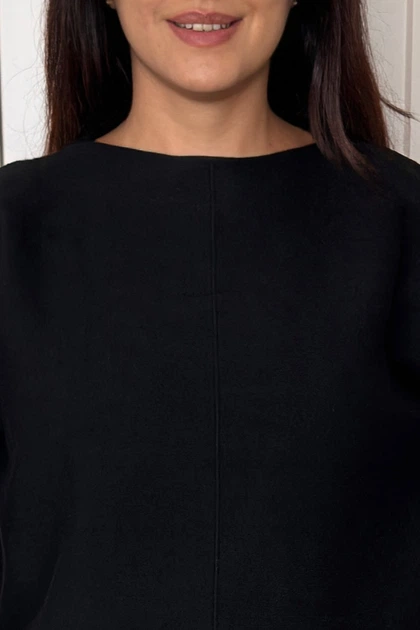 Светр INEDIT 10612 Black ONE SIZE - зображення 6