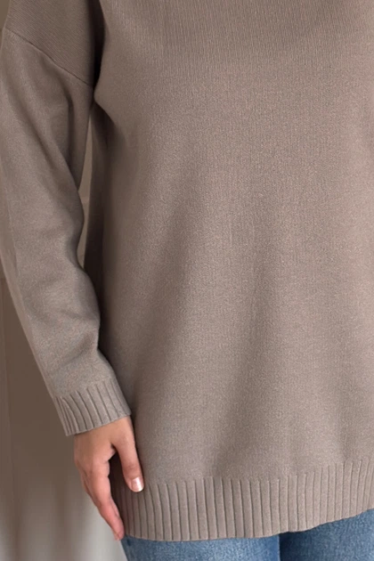 Светр INEDIT 10628 Grey ONE SIZE - изображение 4