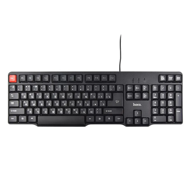 Провідна клавіатура та миша Hoco GM16 black - зображення 5