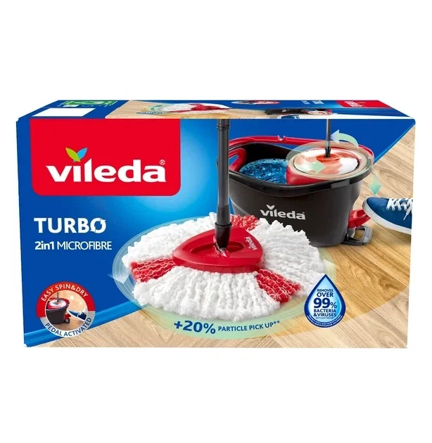 Набір для прибирання Vileda TURBO 2в1 Microfibre - зображення 3