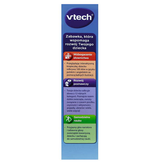 Książeczka interaktywna Vtech My First 100 Words (3417766015426) - obraz 6