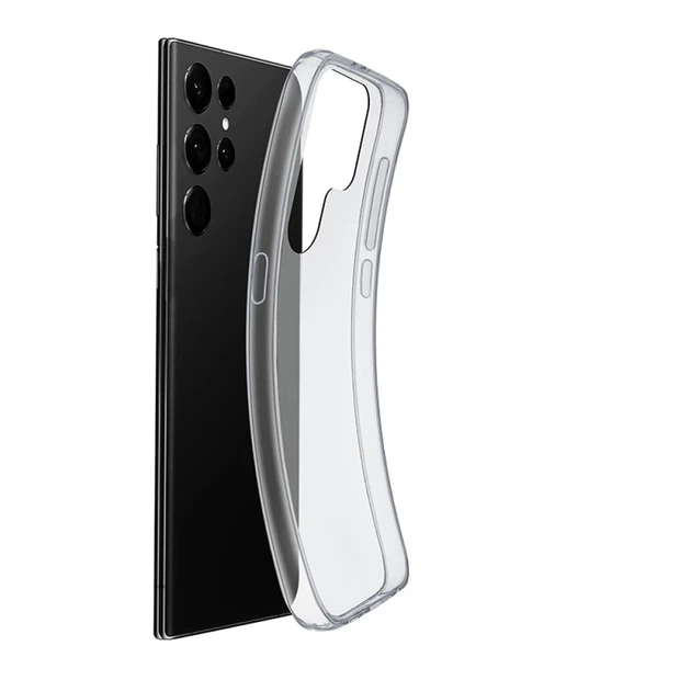 Чехол Cellularline Fine для Samsung Galaxy S23 Ultra Clear (FINECGALS23UT) - Фото 1 Чехол Cellularline Fine для Samsung Galaxy S23 Ultra Clear (FINECGALS23UT) - изображение 1