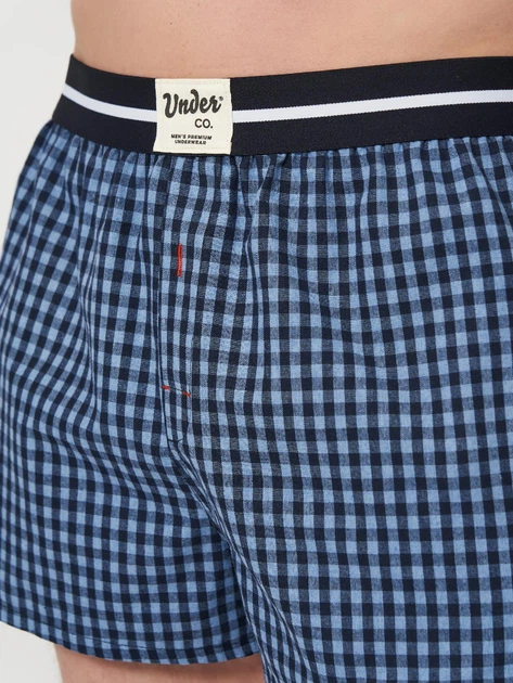 Чоловічі труси-шорти UnderCO Base Collection “Midnight Check” | Size L - Фото 3 Чоловічі труси-шорти UnderCO Base Collection “Midnight Check” | Size L - зображення 3