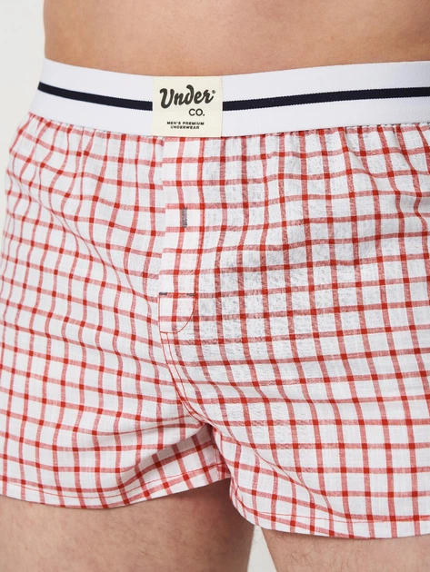 Чоловічі труси-шорти UnderCO Base Collection “Vintage Red” | Size M - изображение 3