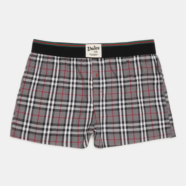Чоловічі труси-шорти UnderCO Base Collection “Classic Plaid” | Size M - Фото 5 Чоловічі труси-шорти UnderCO Base Collection “Classic Plaid” | Size M - зображення 5