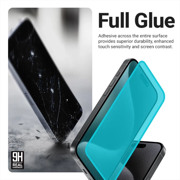 Szkło ochronne Crong 3D Armour Glass do iPhone 17 Pro (5904310706063) - obraz 6