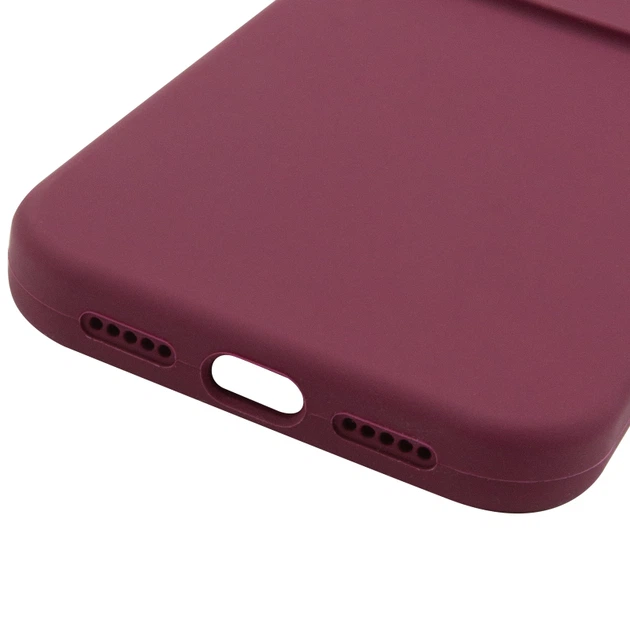 Чохол Silk Full Camera Protective (AA) NO LOGO для Apple iPhone 17 Pro (6.3") Бордовий / Plum - 00000083806_5 - Фото 5 Чохол Silk Full Camera Protective (AA) NO LOGO для Apple iPhone 17 Pro (6.3") Бордовий / Plum - 00000083806_5 - изображение 5