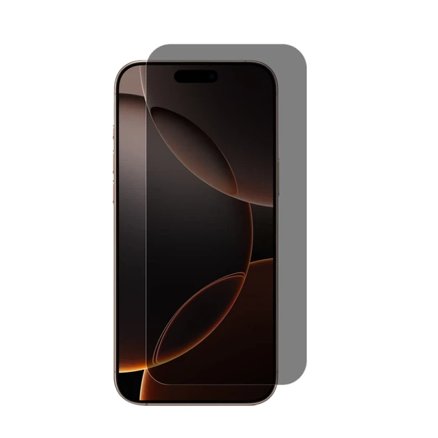 Szkło ochronne Crong Privacy 3D Armour Glass do iPhone 17 Pro Max / iPhone 16 Pro Max (5904310705684) - obraz 5