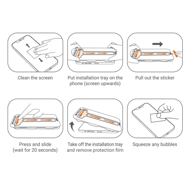 Szkło ochronne Crong EasyShield do iPhone 16 / iPhone 15 2 pack (5904310704328) - obraz 8