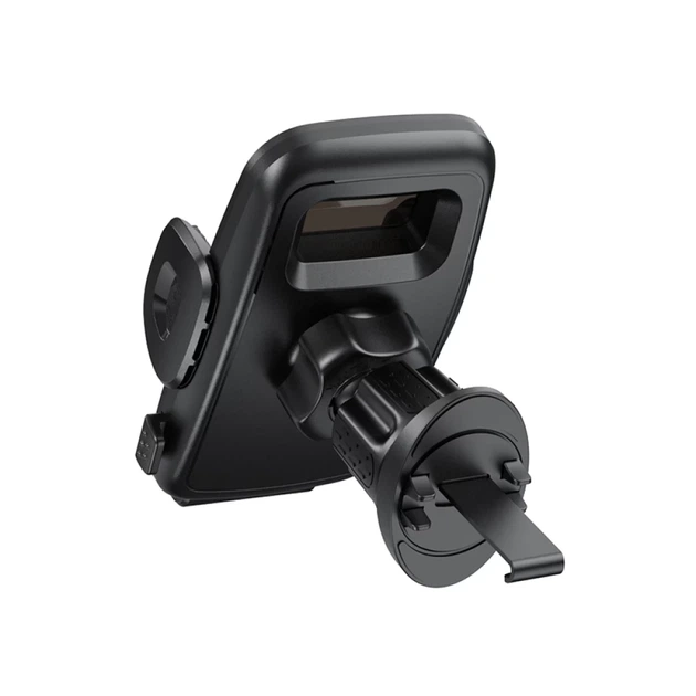 Автотримач Crong Carclip Air Vent Black (CRGCH8BLK) - зображення 2