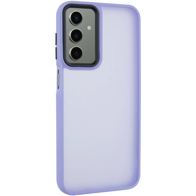 Чехол-накладка Lyon Frosted TPU,PC для Samsung Galaxy A27 ударопрочный матовый кейс Purple - Фото 1 Чехол-накладка Lyon Frosted TPU,PC для Samsung Galaxy A27 ударопрочный матовый кейс Purple - изображение 1