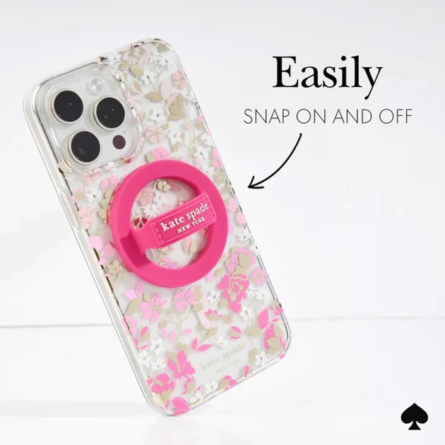 Держатель Kate Spade New York Magnetic Loop Grip Pink with MagSafe (KS053402) - изображение 7