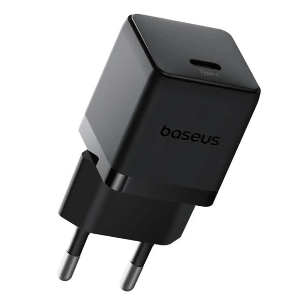 Мережевий зарядний пристрій Baseus Palm Fast Charger Type-C Cable 30W Black P10111605113-01 - изображение 2