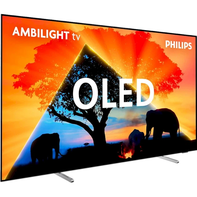 Телевизор Philips 65OLED769/12 65"/OLED 4K UHD/120 Гц/Titan OS/VRR/eARC/ALLM/1000 кд/м²/20 Вт (2.0) - изображение 2