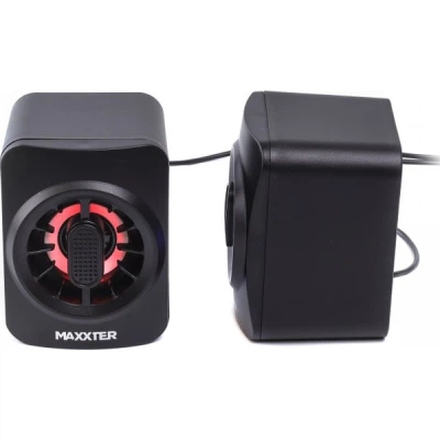Акустическая система Maxxter CSP-U005RGB USB Black (CSP-U005RGB) - Фото 3 Акустическая система Maxxter CSP-U005RGB USB Black (CSP-U005RGB) - изображение 3
