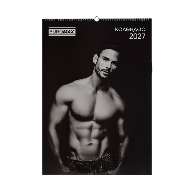Календарь настенный на 2027 год А2 1 пружина Men (BM.210654) - Фото 1 Календарь настенный на 2027 год А2 1 пружина Men (BM.210654) - изображение 1